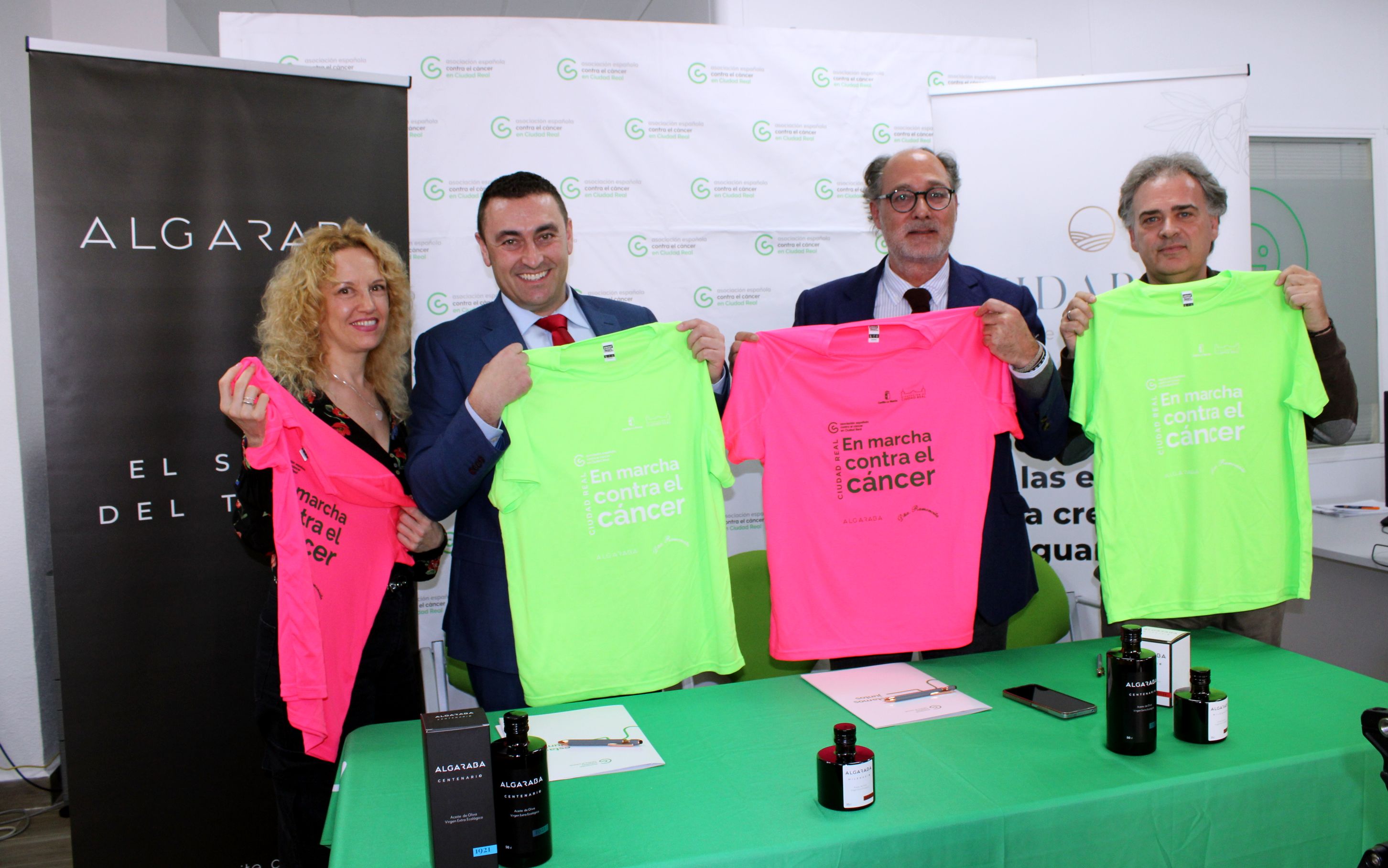El AOVE Algaraba renueva como patrocinador de las carreras "Asociación Española contra el cáncer, en marcha" de la provincia de Ciudad Real